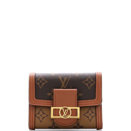 Dauphine Wallet Reverse Monogram Canvas Compact