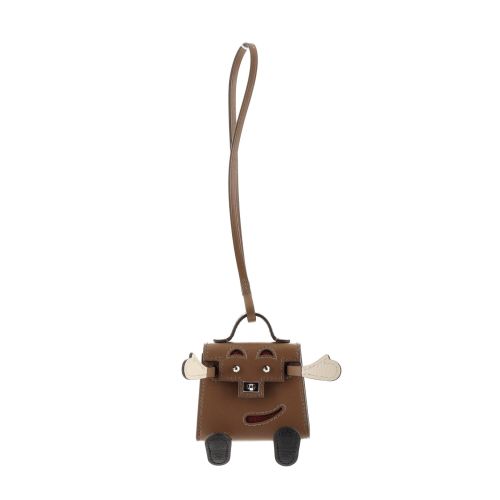 Kelly Dole Bag Charm Tadelakt with Chevre Mysore