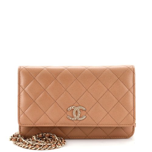 Chain CC Wallet on Chain Quilted Caviar