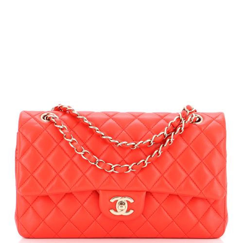 Classic Double Flap Bag Quilted Lambskin Medium