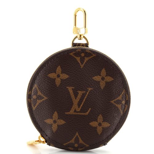 Multi Pochette Accessoires Round Coin Purse Monogram Canvas