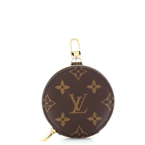 Multi Pochette Accessoires Round Coin Purse Monogram Canvas