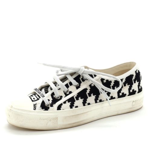 Women's Walk'N'Dior Sneakers Printed Canvas