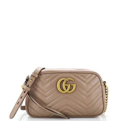 GG Marmont Shoulder Bag Matelasse Leather Small