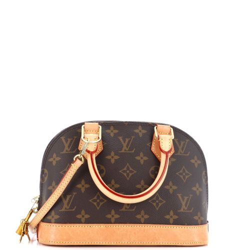 Alma Handbag Monogram Canvas BB