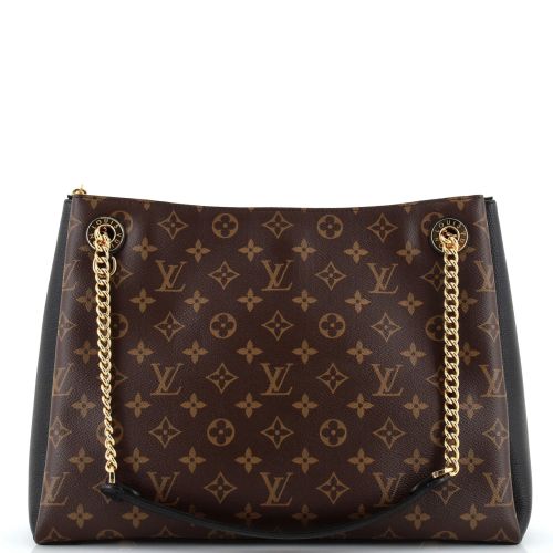 Surene Handbag Monogram Canvas with Leather MM