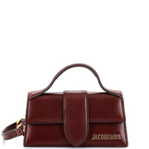 Le Bambino Top Handle Flap Bag Leather