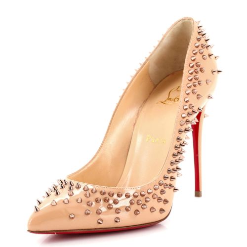 Women's Escarpic Pumps Studded Patent 100