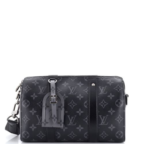 City Keepall Bag Monogram Eclipse Canvas