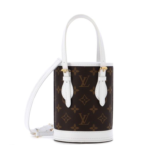 Bucket Bag LV Match Monogram Canvas Nano