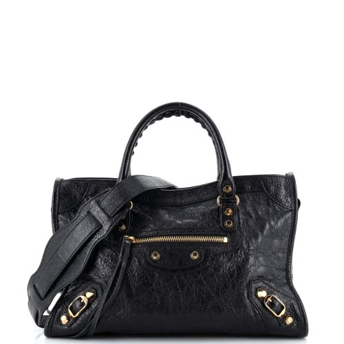 City Classic Studs Bag Leather Small