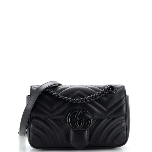 GG Marmont Flap Bag Matelasse Leather Mini