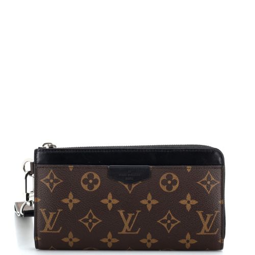 Zippy Dragonne Wallet Macassar Monogram Canvas