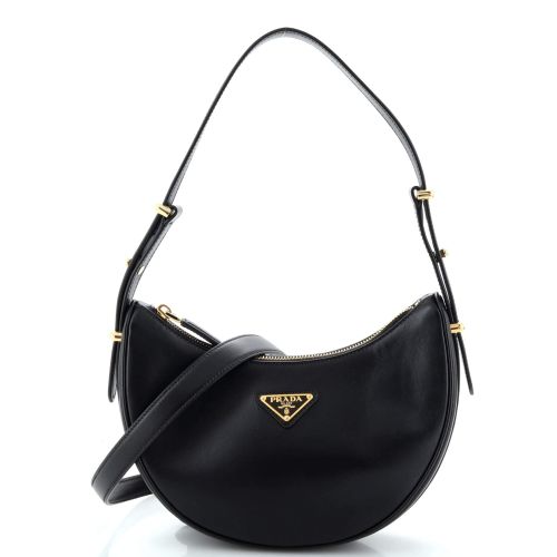 Arque Half Moon Hobo Leather Mini