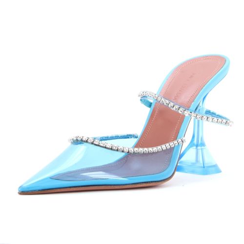 Women's Gilda Heeled Sandals PVC with Crystals 95