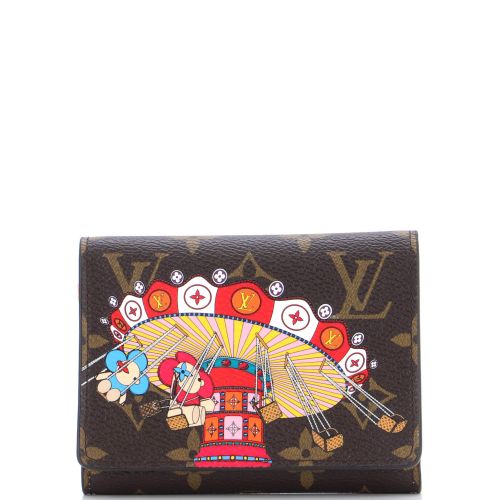 Victorine Wallet Limited Edition Vivienne Xmas Monogram Canvas