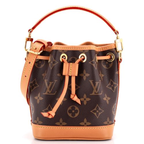 Noe NM Handbag Monogram Canvas Nano