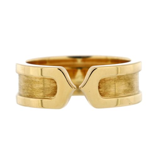 C de Cartier Ring 18K Yellow Gold 6mm