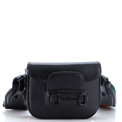 Horsebit 1955 Shoulder Bag Leather Super Mini