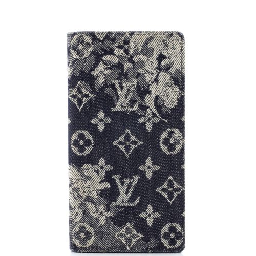 Brazza Wallet Monogram Tapestry Canvas