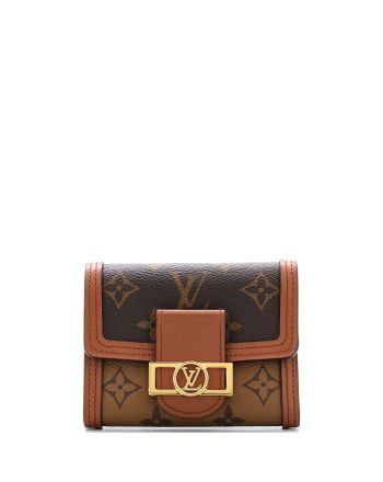 Dauphine Wallet Reverse Monogram Canvas Compact