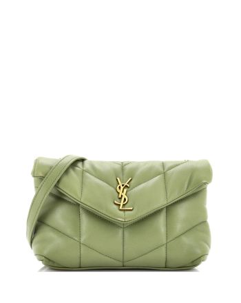 Loulou Puffer Shoulder Bag Quilted Leather Mini