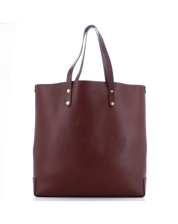 Crest Shopping Tote Leather Tall