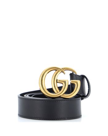 GG Marmont Belt Leather Medium 80