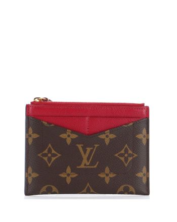 Zipped Card Holder Monogram Canvas