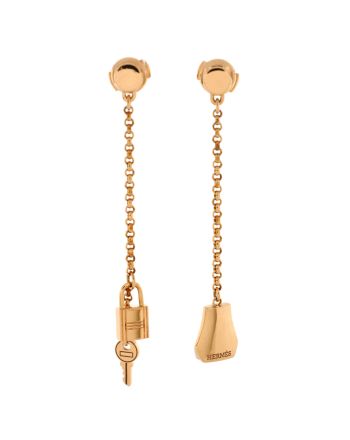 Kelly Clochette Drop Earrings 18K Rose Gold