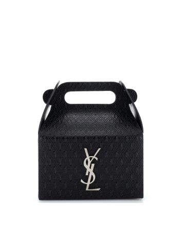 Take-Away Box Bag Monogram All Over Leather