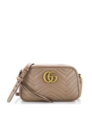 GG Marmont Shoulder Bag Matelasse Leather Small