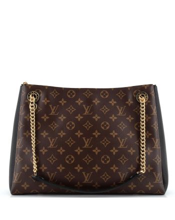 Surene Handbag Monogram Canvas with Leather MM