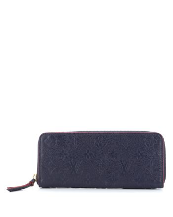 Clemence Wallet Monogram Empreinte Leather