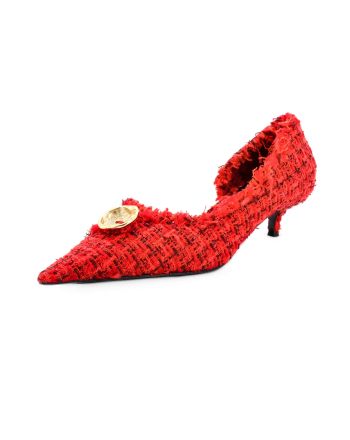 Women's D'orsay Pumps Tweed