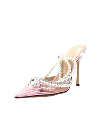 Women's Diamond of Elizabeth Ankle Strap Pumps PVC 110