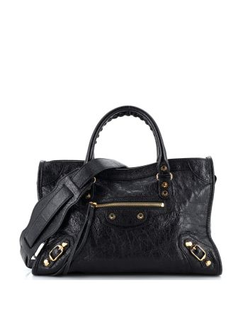 City Classic Studs Bag Leather Small