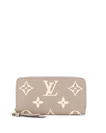 Zippy Wallet Bicolor Monogram Empreinte Giant