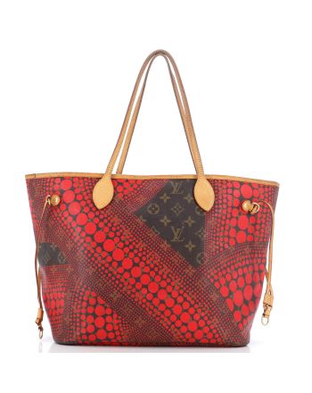 Neverfull Tote Limited Edition Kusama Waves Monogram Canvas MM