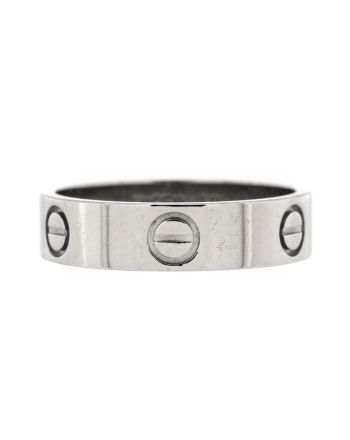 Love Band Ring Platinum