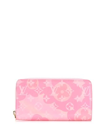 Zippy Wallet Limited Edition Valentine Floral Monogram Vernis