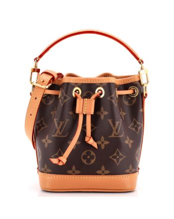 Noe NM Handbag Monogram Canvas Nano