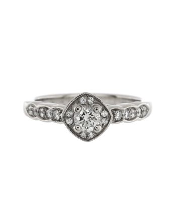 Coco Crush Engagement Ring Platinum with RBC Diamond E/VVS1 .25CT